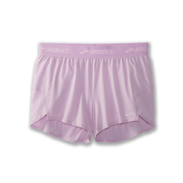 Brooks Chaser 3 - Womens Running Shorts - Orchid Haze/Purple (86792DSMH)